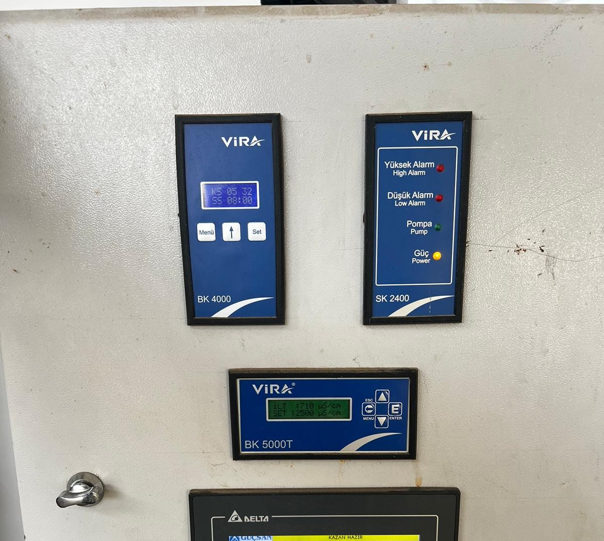 Inbetriebnahme der VIRA Dampfkesselarmaturen