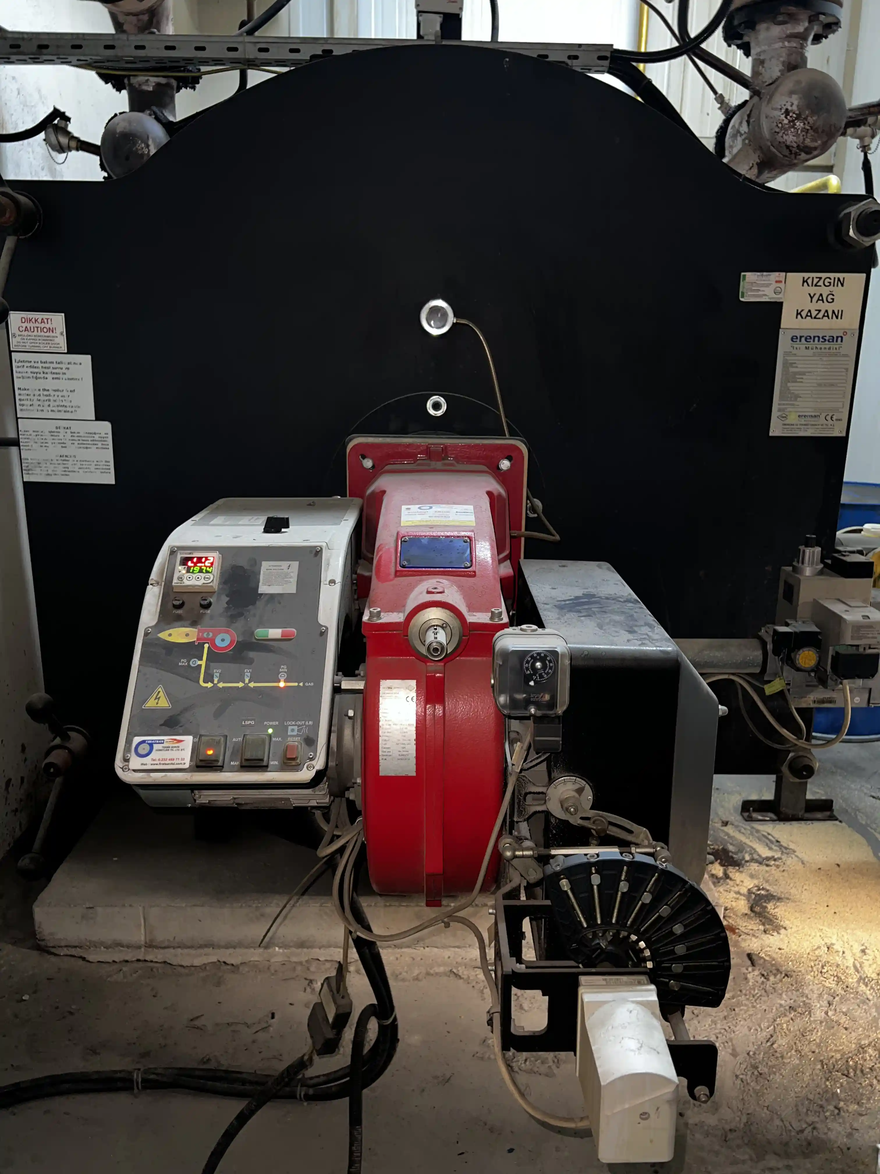 Kayseri Endüstriyel Kazan & Brülör Yedek Parça Tedarik Hizmeti