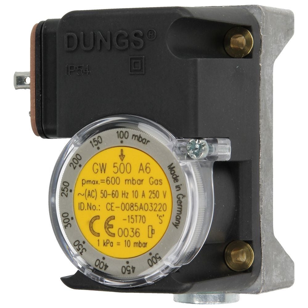 DUNGS GW 500 A6 PRESSURE SWITCH 100-500 MBAR