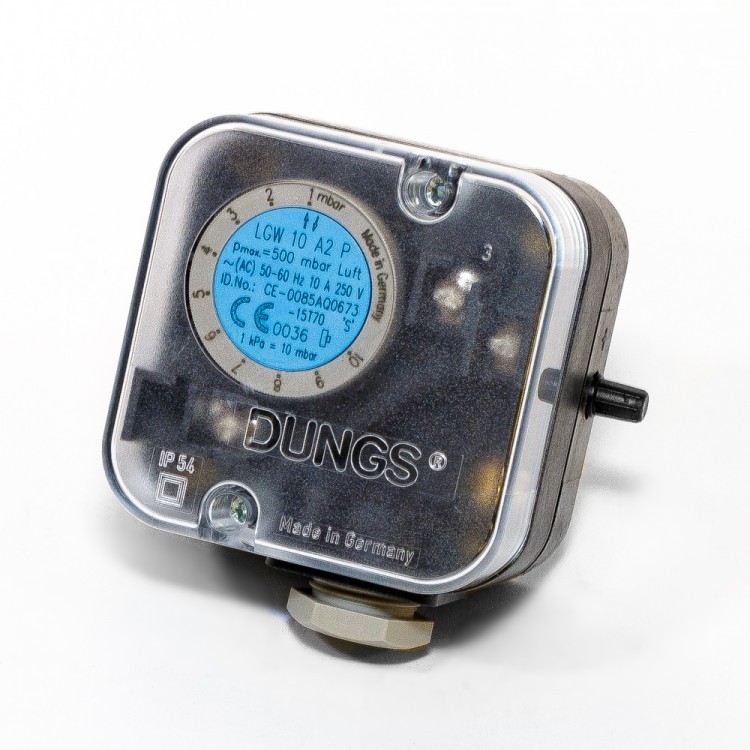 DUNGS LGW 10 A2P AIR PRESSURE SWITCH 1-10 MBAR