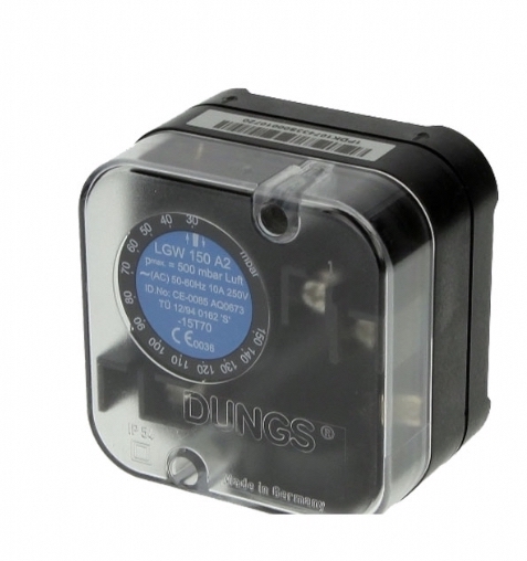 DUNGS LGW 150 A2 AIR PRESSURE SWITCH 30-150 MBAR
