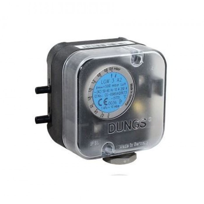 DUNGS LGW 3 A2 AIR PRESSURE SWITCH 0,4-3 MBAR