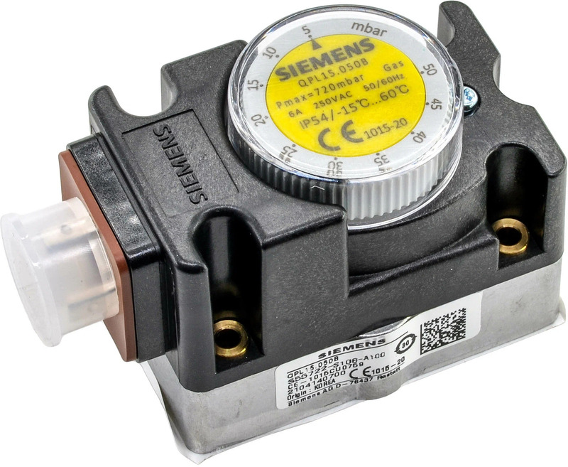 SIEMENS QPL15.050B GASDRUCKWÄCHTER 5-50 MBAR