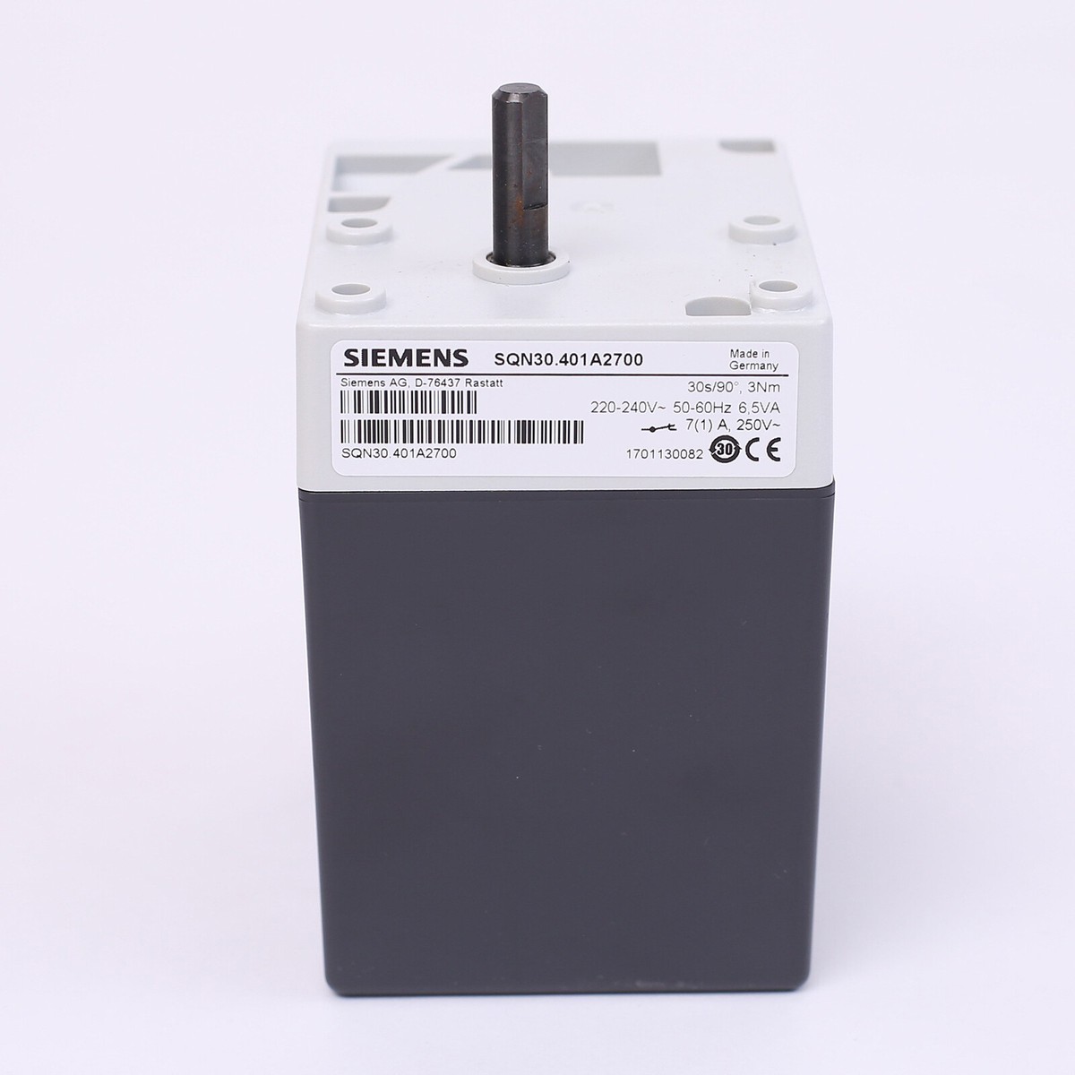 SIEMENS SQN30.401A2700 BURNER ACTUATOR