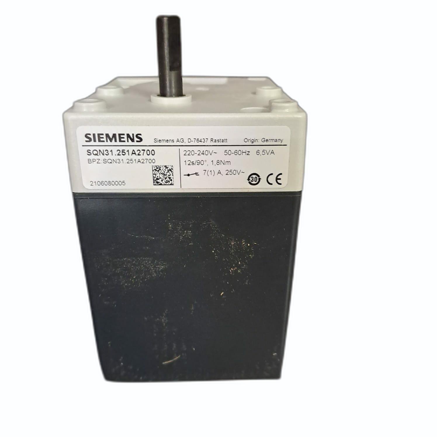 SIEMENS SQN31.251A2700 BURNER ACTUATOR