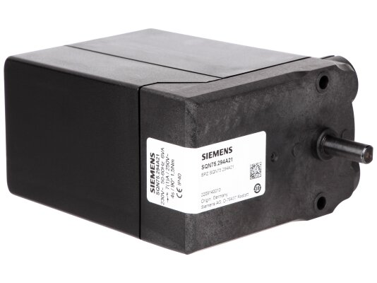 SIEMENS SQN75.294A21 BURNER ACTUATOR
