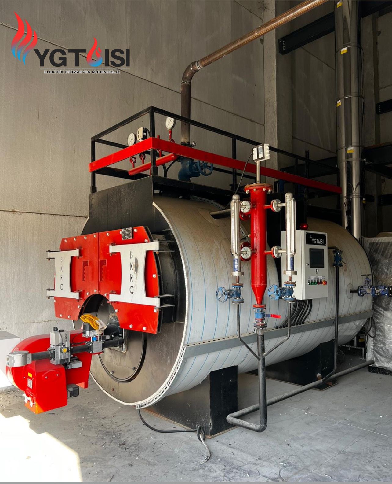 Dampfkessel Schaltschrank PLC Systeme | 72 Stunden Unbeaufsichtigter Betrieb