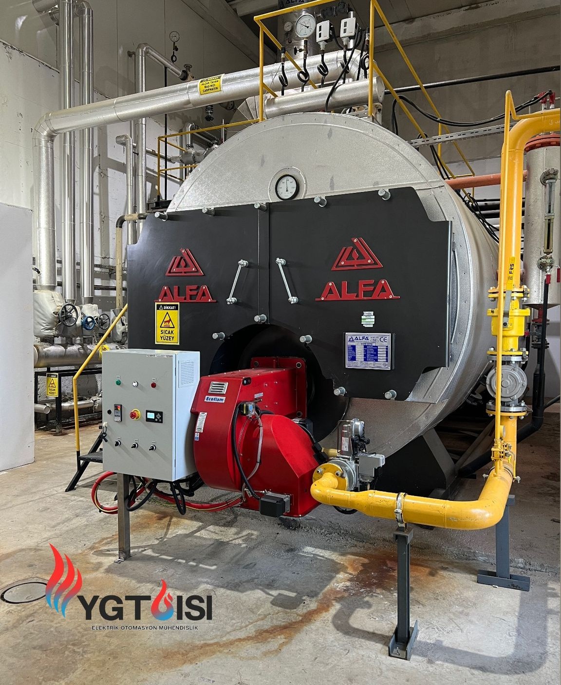 Brülör Revizyonu ve Otomasyon Entegrasyonu